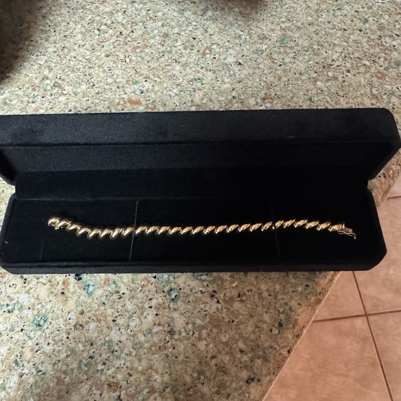 San Marco 10k gold 10 grams bracelet 7+ inches - Picture 11 of 11